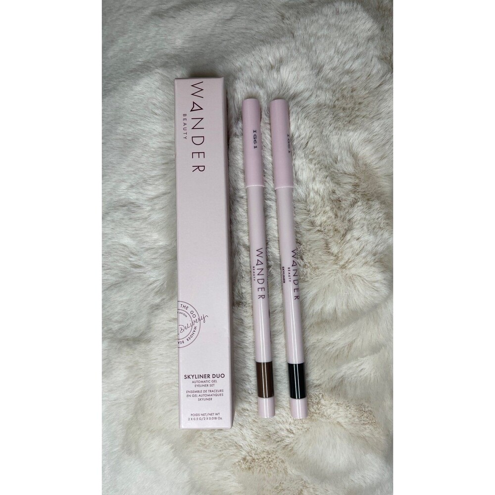 Wander Beauty Skyliner Duo Eyeliners in Jet Black & Tan Line
